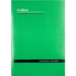 Collins Account A24 Series A4 13 Money Column Green_2